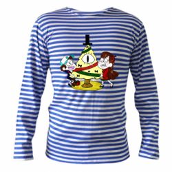 Тельняшка с длинным рукавом Gravity falls: happy new year