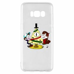 Чехол для Samsung S8 Gravity falls: happy new year - PrintSalon