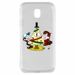 Чехол для Samsung J3 2017 Gravity falls: happy new year - PrintSalon
