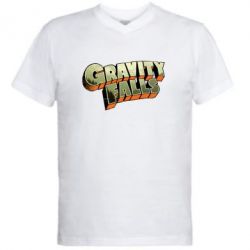Мужская футболка  с V-образным вырезом Gravity Falls - PrintSalon
