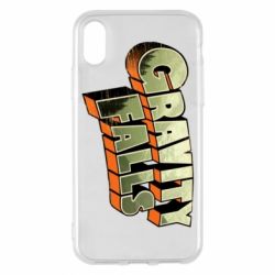 Чехол для iPhone X/Xs Gravity Falls - PrintSalon