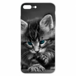 Чохол для iPhone 7 Plus Gray cat - PrintSalon
