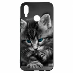 Чохол для Huawei P Smart Plus 2018 Gray cat - PrintSalon
