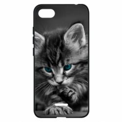 Чохол для Xiaomi Redmi 6A Gray cat - PrintSalon