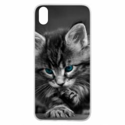 Чохол для Xiaomi Redmi 7A Gray cat - PrintSalon