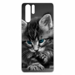 Чохол для Huawei P30 Pro Gray cat - PrintSalon