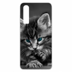 Чохол для Huawei P30 Gray cat - PrintSalon