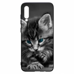 Чохол для Samsung A70 Gray cat - PrintSalon