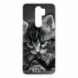 Чохол для Xiaomi Redmi Note 8 Pro Gray cat - PrintSalon