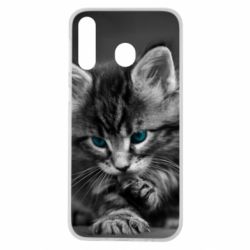 Чохол для Samsung M30 Gray cat - PrintSalon