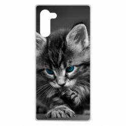 Чохол для Samsung Note 10 Gray cat - PrintSalon