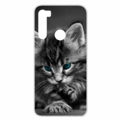 Чохол для Xiaomi Redmi Note 8 Gray cat - PrintSalon