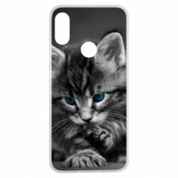 Чохол для Xiaomi Redmi Note 7 Gray cat - PrintSalon