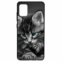 Чохол для Samsung A51 Gray cat - PrintSalon
