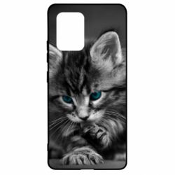Чохол для Samsung S10 Lite Gray cat - PrintSalon
