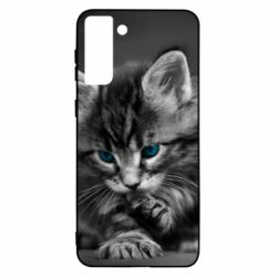Чохол для Samsung S21+ Gray cat - PrintSalon