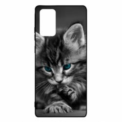 Чохол для Samsung Note 20 Gray cat - PrintSalon