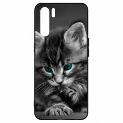 Чохол для Oppo A91 / Reno3Gray cat - PrintSalon