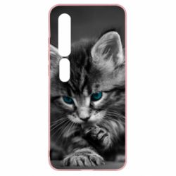 Чохол для Xiaomi Mi10 / 10 Pro Gray cat - PrintSalon