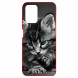 Чохол для Xiaomi Redmi Note 10 Gray cat - PrintSalon