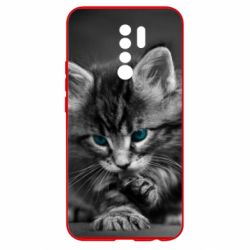 Чохол для Xiaomi Redmi 9 Gray cat - PrintSalon