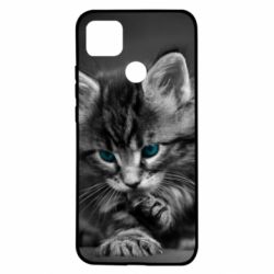 Чохол для Xiaomi Redmi 9c Gray cat - PrintSalon