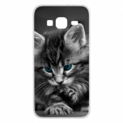 Чохол для Samsung J3 2016 Gray cat - PrintSalon