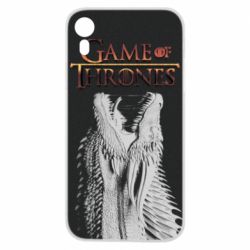 Чехол для iPhone XR Gray dragon - PrintSalon