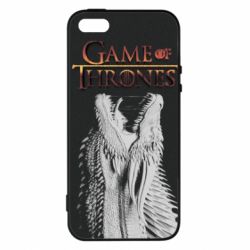 Чехол для iPhone5/5S/SE Gray dragon - PrintSalon