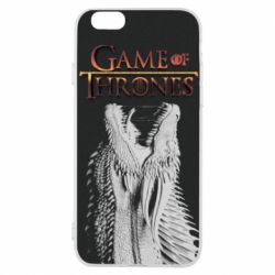 Чехол для iPhone 6/6S Gray dragon - PrintSalon