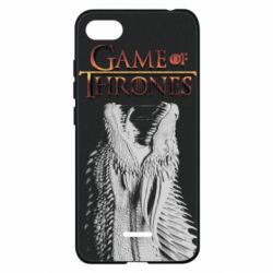 Чехол для Xiaomi Redmi 6A Gray dragon - PrintSalon