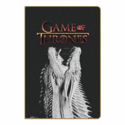 Блокнот с принто Gray dragon - PrintSalon