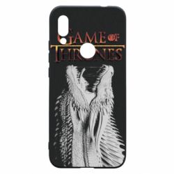 Чехол для Xiaomi Redmi 7 Gray dragon - PrintSalon