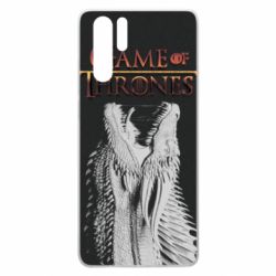 Чехол для Huawei P30 Pro Gray dragon - PrintSalon