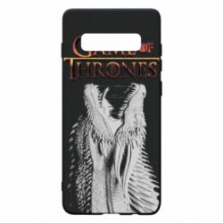 Чехол для Samsung S10+ Gray dragon - PrintSalon