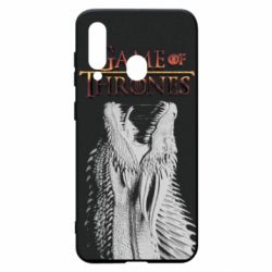 Чехол для Samsung A60 Gray dragon - PrintSalon