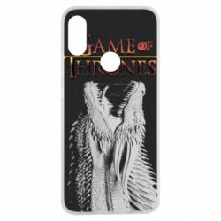 Чехол для Xiaomi Redmi Note 7 Gray dragon - PrintSalon