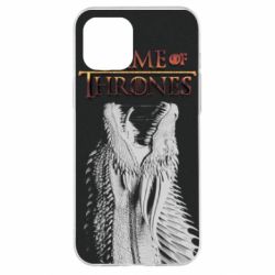 Чехол для iPhone 12 Pro Max Gray dragon - PrintSalon