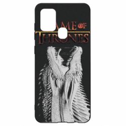 Чехол для Samsung A21s Gray dragon - PrintSalon