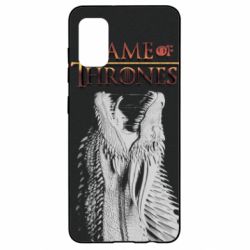 Чехол для Samsung A41 Gray dragon