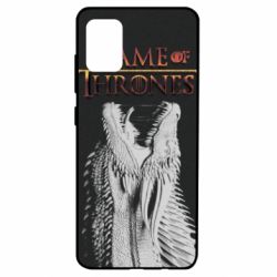 Чехол для Samsung A51 Gray dragon - PrintSalon
