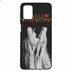 Чехол для Samsung M51 Gray dragon - PrintSalon