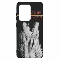 Чехол для Samsung S20 Ultra Gray dragon - PrintSalon