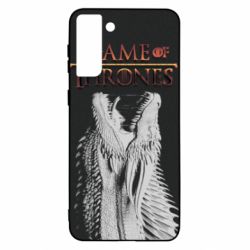 Чехол для Samsung S21+ Gray dragon - PrintSalon