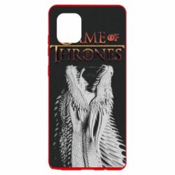 Чехол для Samsung Note 10 Lite Gray dragon - PrintSalon