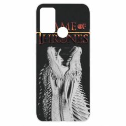 Чехол для Oppo A52/A72/A92 Gray dragon - PrintSalon