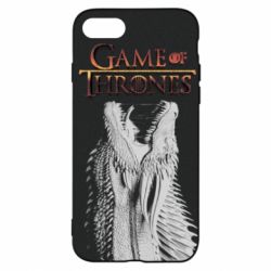 Чехол для iPhone 8 Gray dragon - PrintSalon