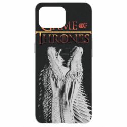 Чехол для Oppo Reno 4 Lite Gray dragon - PrintSalon