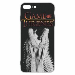 Чехол для iPhone 8 Plus Gray dragon - PrintSalon