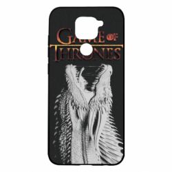 Чехол для Xiaomi Redmi Note 9/Redmi 10X Gray dragon - PrintSalon